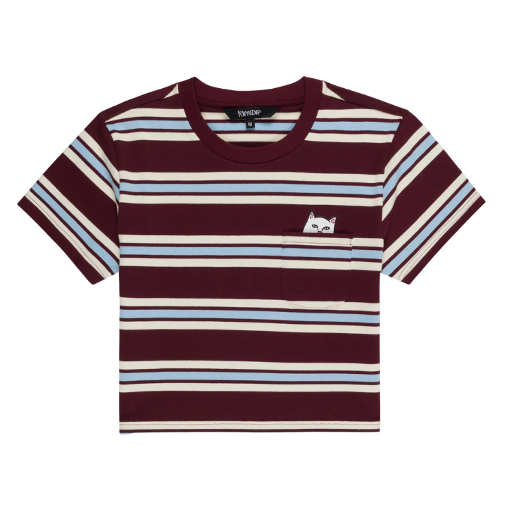 GIRLS S/S LORD NERMAL CROP - BRNBL
