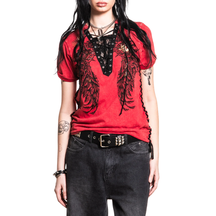 GIRLS S/S MEDALLION - CRAN