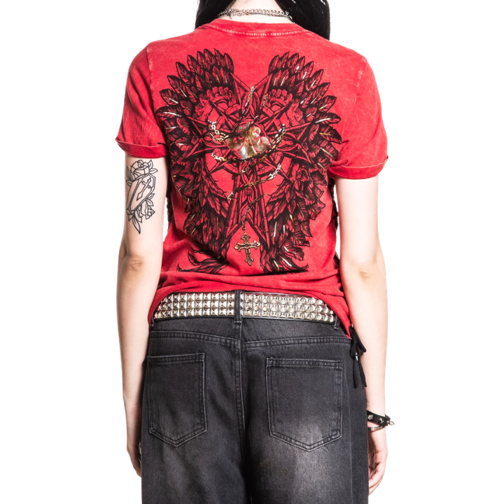 GIRLS S/S MEDALLION - CRAN