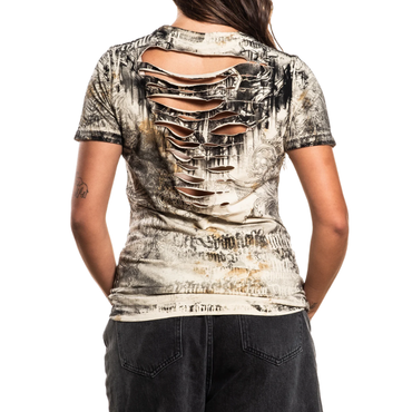 GIRLS S/S MISGUIDED - SAND