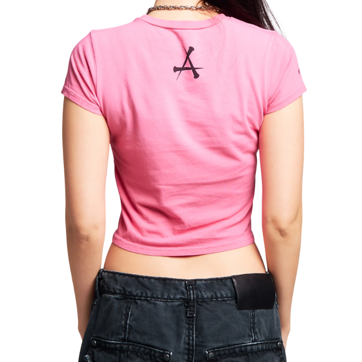 GIRLS S/S SUPERSTITION - PNK