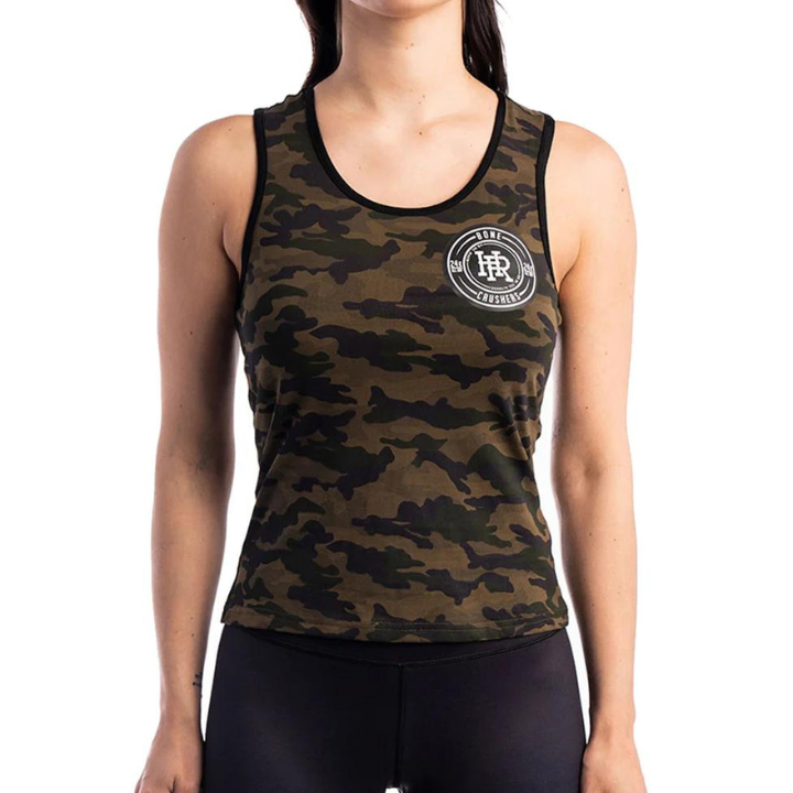 GIRLS TANK DILIGENT - GRN