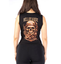 GIRLS TANKS ANOTHER ONE - BLK