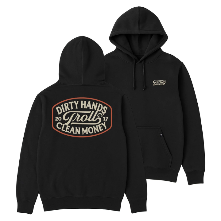 HOODIE DHCM MODEL T - BLK