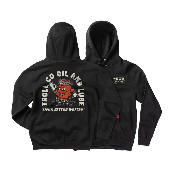 HOODY BETTER WETTER - BLK