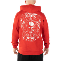 HOODY BIKER WINGS - RED