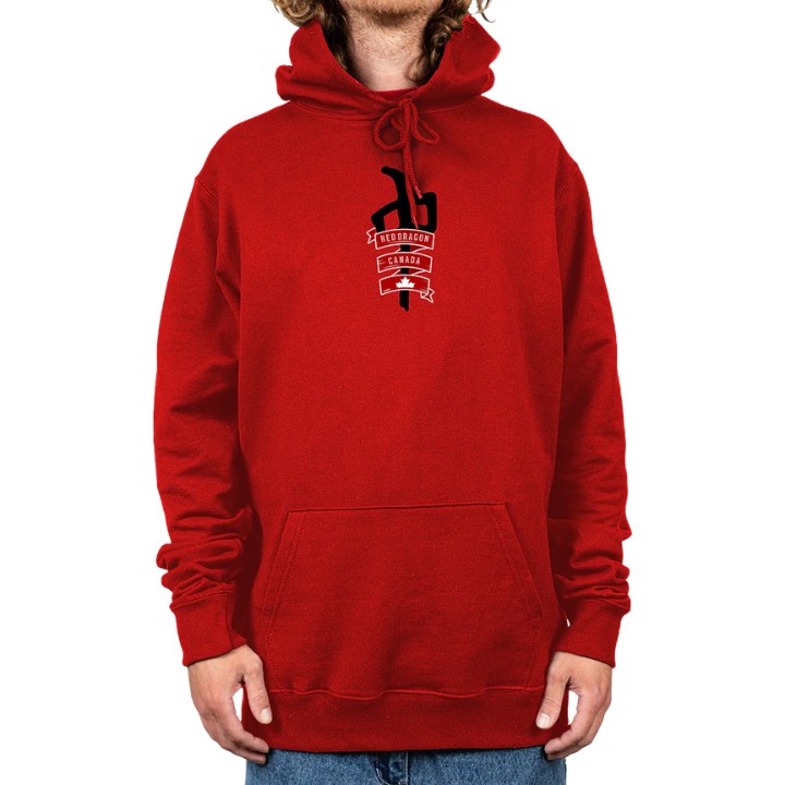 HOODY CANADIAN PRIDE - RED