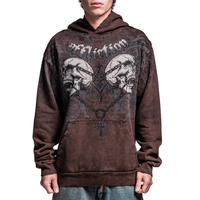 HOODY COLLAPSE - BRN