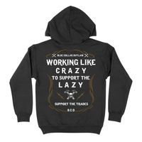 HOODY CRAZY - BLK