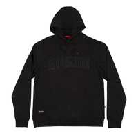 HOODY FELT DRAGON - BLK