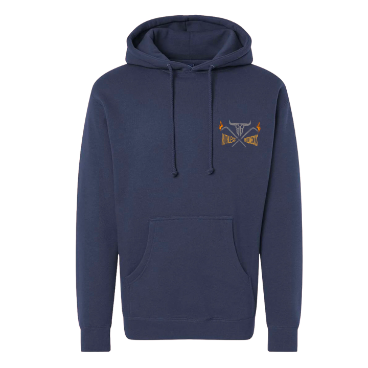 HOODY FIRED UP - NAVY