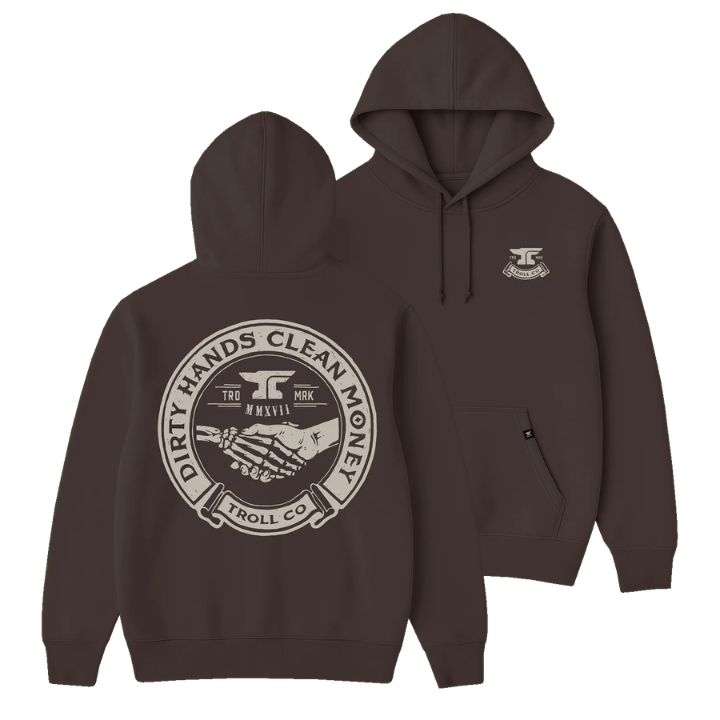 HOODY HAGGLER - BRN