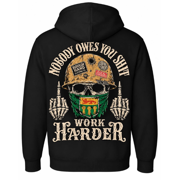 HOODY HARD TRUTH SK - BLK