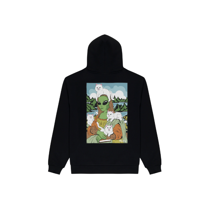 HOODY HERE ALL ALONG - BLK