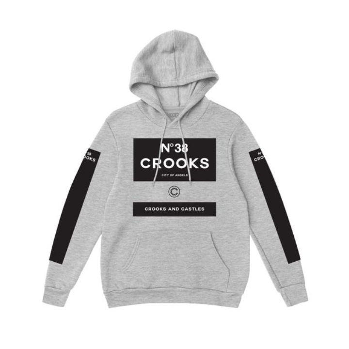 HOODY KLEPTO - GRY