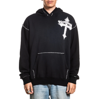 HOODY LIVE FAST - BLK
