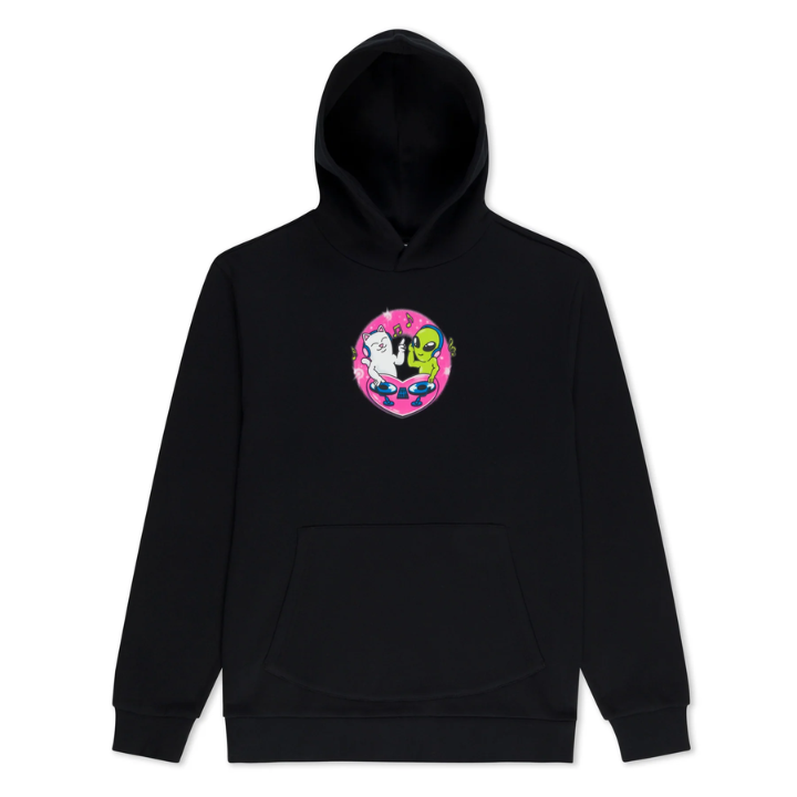 HOODY LOVE IS RIPNDIP - BLK