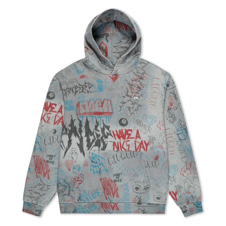 HOODY MARKER - GRY