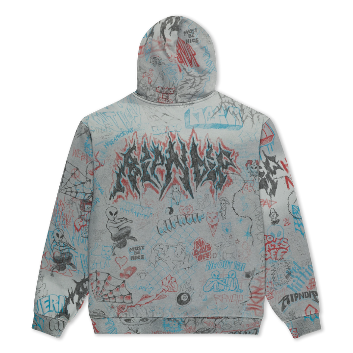 HOODY MARKER - GRY