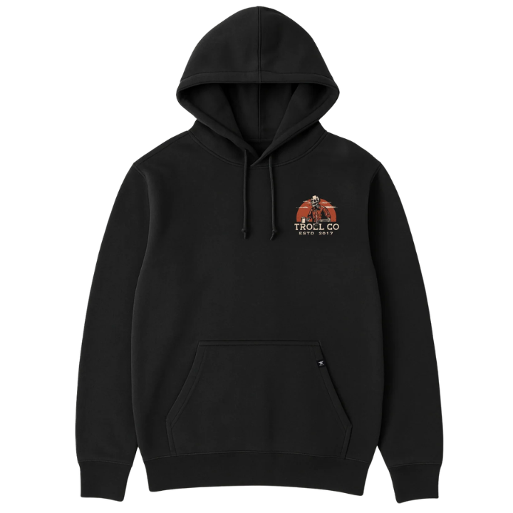 HOODY OIL RIG - BLK