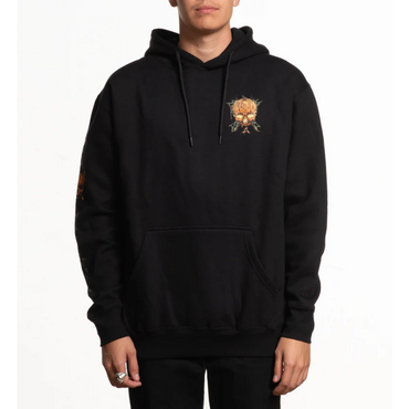 HOODY PUMKIN BADGE - BLK