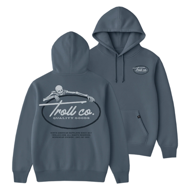 HOODY QUALITY GOODS - SLATE