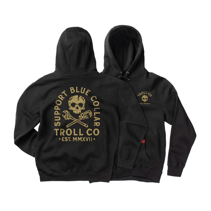 HOODY SBC CROSSED - BLK