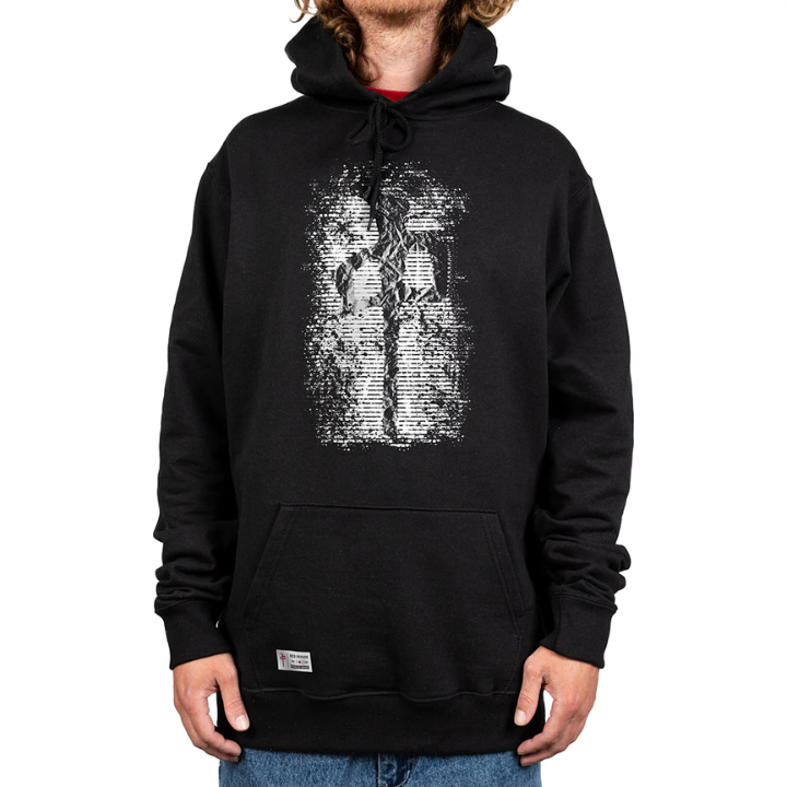 HOODY SCATTERED CHUNG - BLK