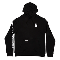 HOODY SQUARE ONE - BLK