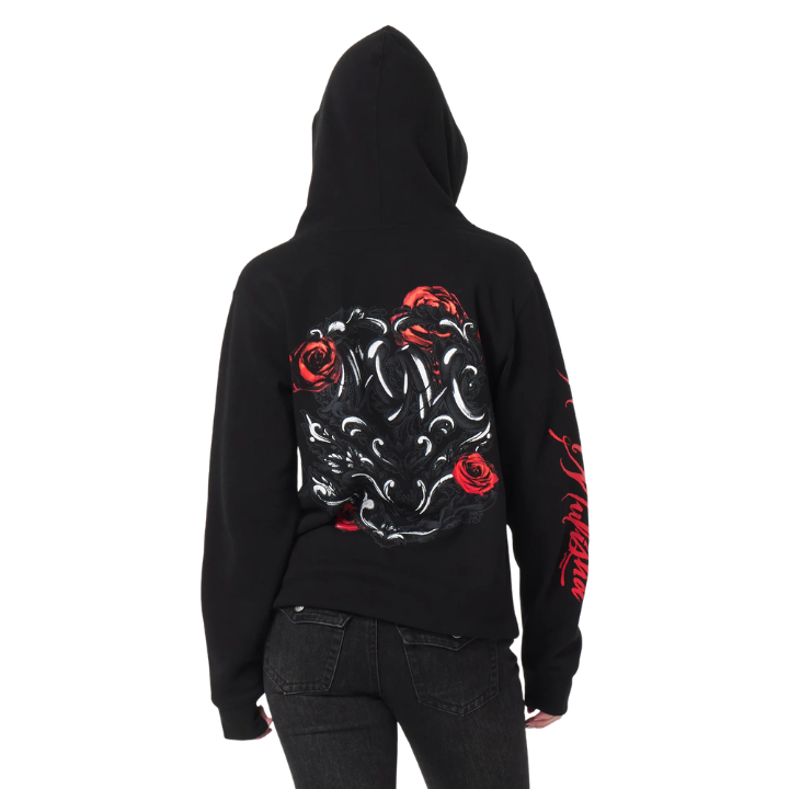 HOODY WICKED GAMES - BLK