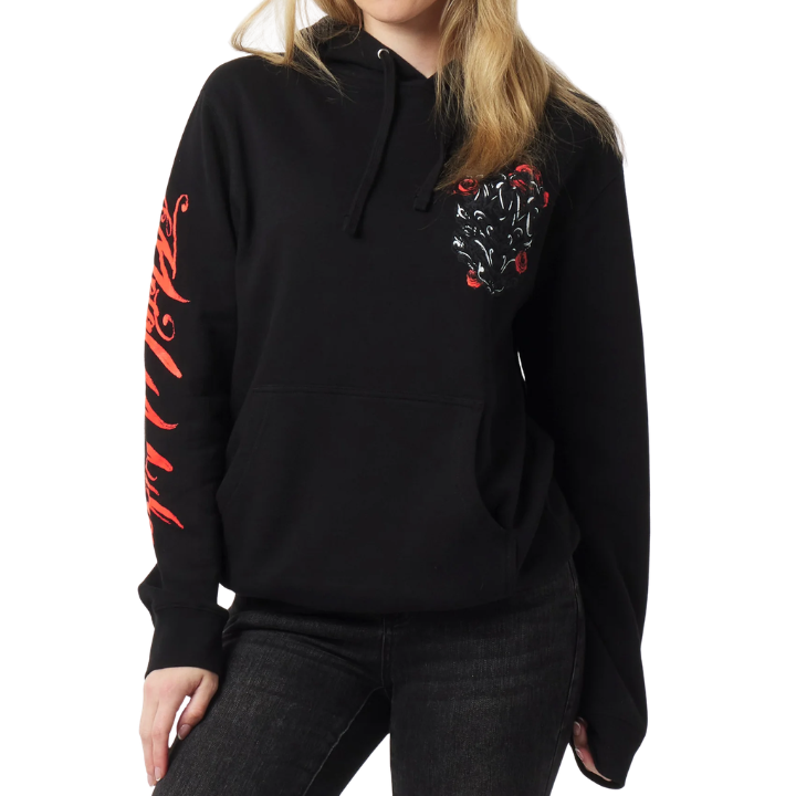 HOODY WICKED GAMES - BLK