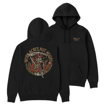 HOODY WORK ACRES - BLK