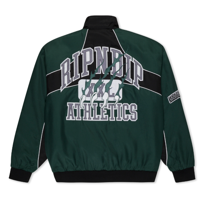 JACKET RIPNDIP ATHLETICS - GRNBK