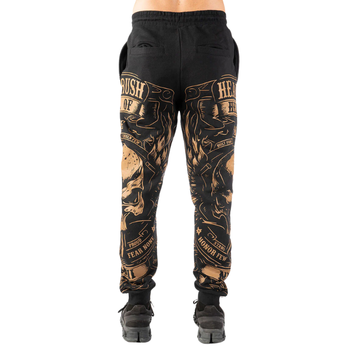 JOGGERS BIKER WINGS - BLK