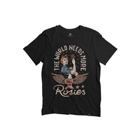 KIDS GIRLS S/S ROSIE - BLK