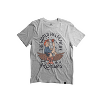 KIDS GIRLS S/S ROSIE - GRY
