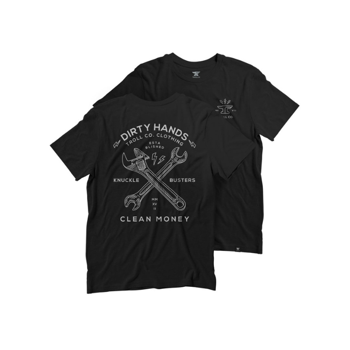 KIDS S/S TWISTING WRENCHES - BLK