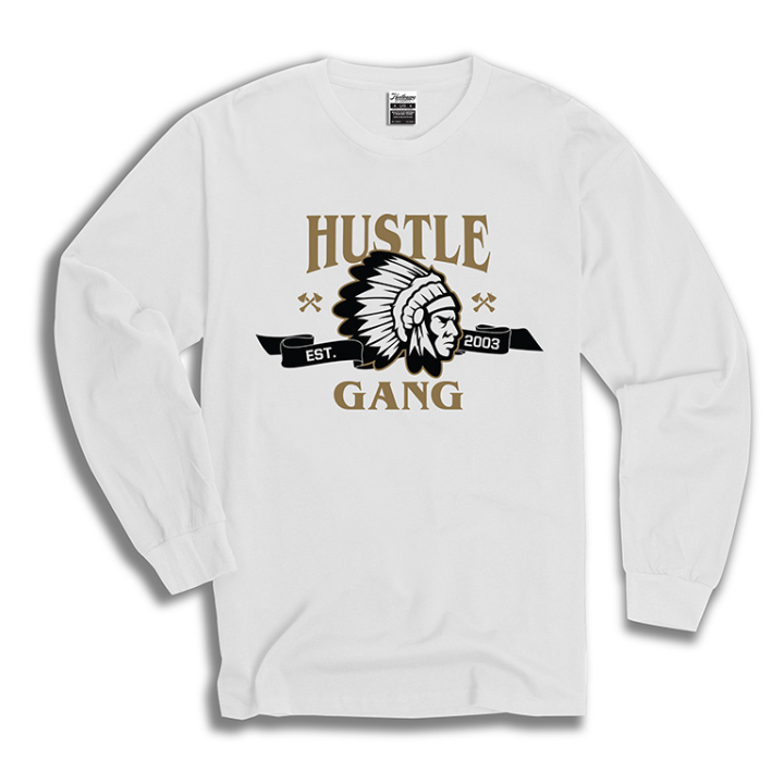 L/S BANNER - WHT