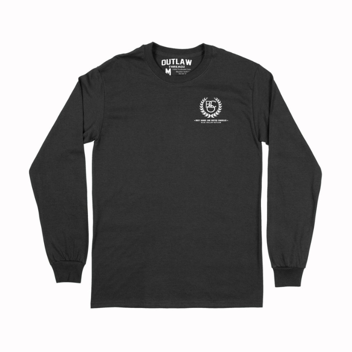 L/S BROKE - BLK