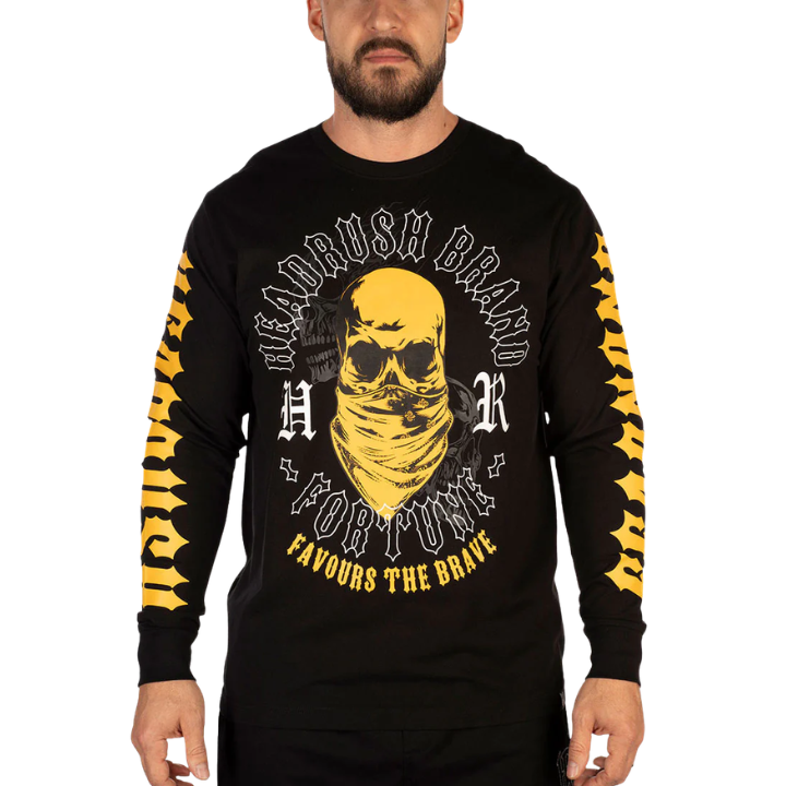 L/S CONQUERED - BLK