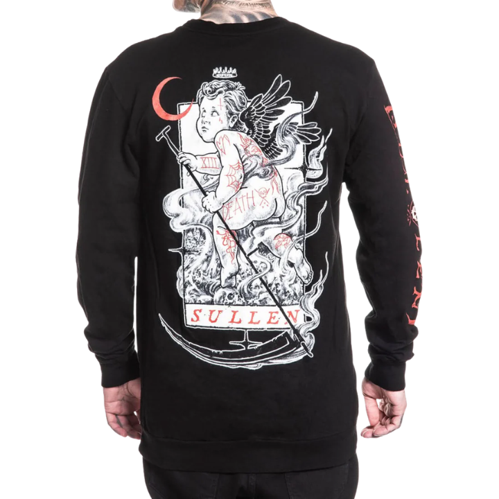 L/S DEATH ANGEL - BLK