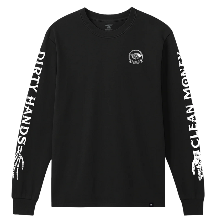 L/S DHCM HAGGLER HANDS - BLK