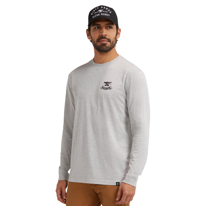 L/S HAGGLER - GRY