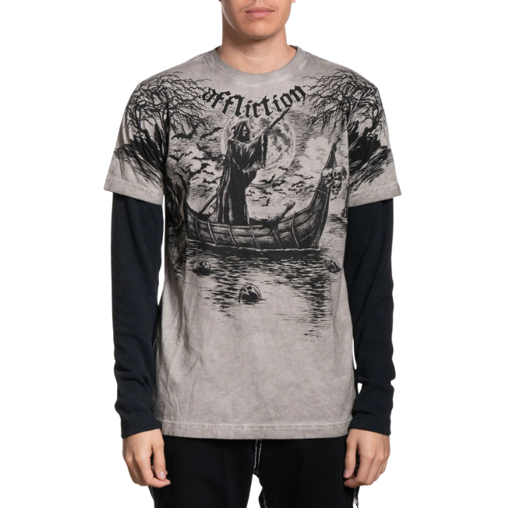 L/S RIVER STYX 2FER - WHT