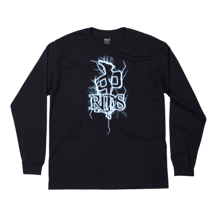 L/S STRIKES TWICE - NAVY