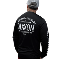 L/S UV BONES - BLK