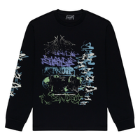 L/S WORLD WIDE MADNESS - BLK