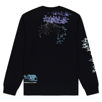 L/S WORLD WIDE MADNESS - BLK