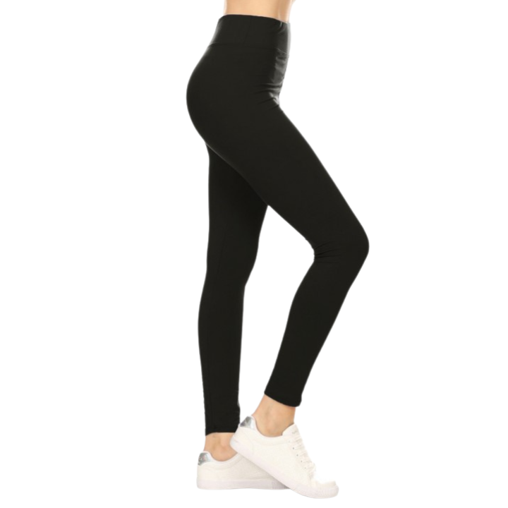 LEGGING YOGA PLAIN - BLK