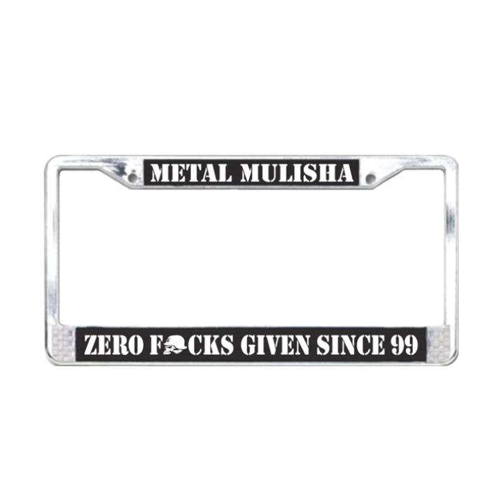 LICENSE PLATE OG STAINLESS - SIL